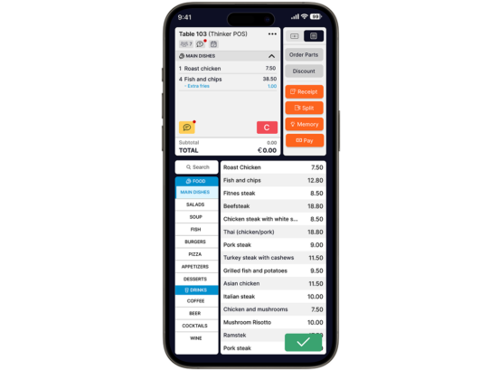 Online ordering & delivery