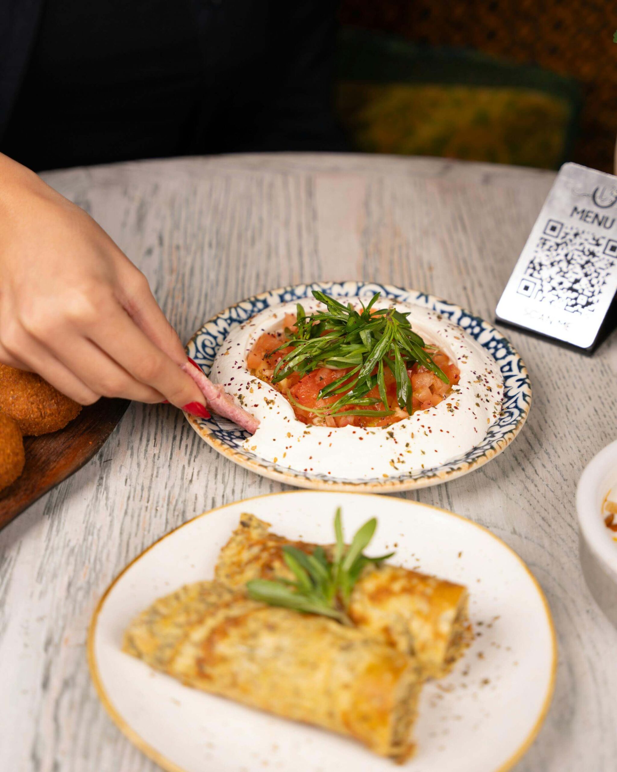 food and qr ordering